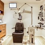 North York eye doctor treatment chair